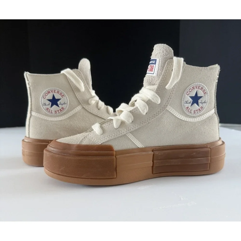 Converse Chuck Taylor All Star Lift Platform High Top Cream Gum Women 8 Men 6.5